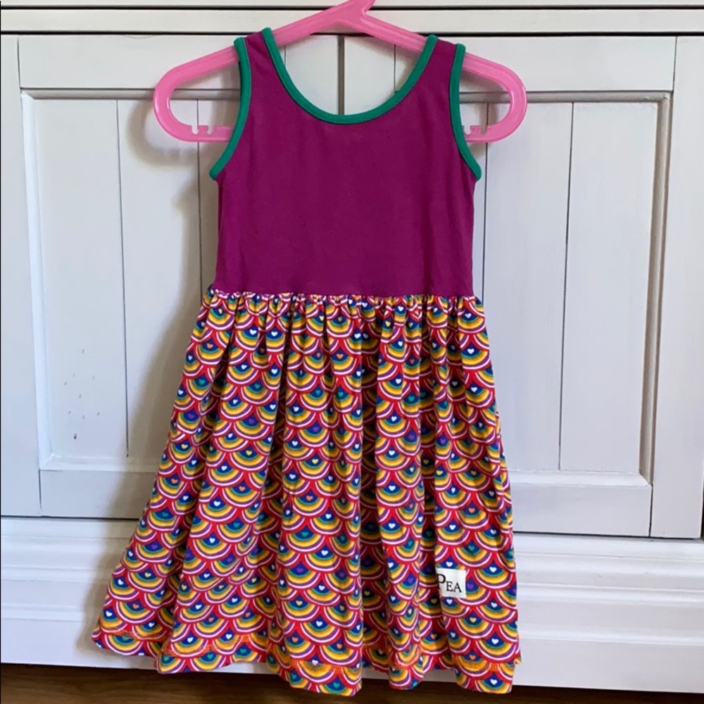 KPea Dress 🌈🧡💚💜